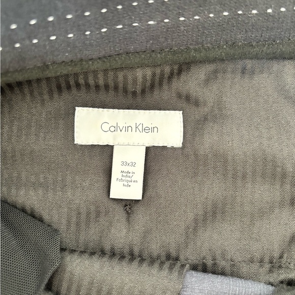 Calvin Klein Suit Navy Blue 2 Pc: XL/TL Slim Fit (42) Pants 33 x 32 - Picture 15 of 16